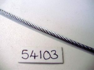 3MM DIA ROPE (GALV)