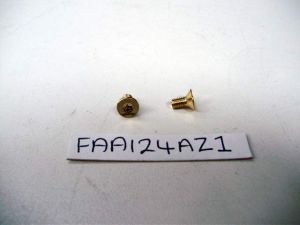 SCREW ST.STEEL FHC/90 M4X8,GOLD FINISH