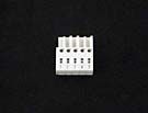 CONNECTOR - 5WAY, FEMALE, WAGO, 5MM PITCH