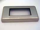 FACE PLATE - HALL POSITION INDICATOR, SATIN S/S, BLUE DISPLAY, FOR OTIS2000 (ELD/LCD)