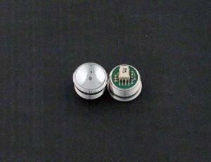 PUSH BUTTON - TYPE MCS, CHROME, S/S, RED LED ILLUM.
