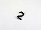 INSERT - FOR TEMPO/SUB TYPE PUSH BUTTON, BLACK, LEGEND (2) **OBSOLETE**