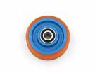 ROLLER - 125MM DIA, 30MM WIDE, 20MM O/D BEARING, FOR 2000H CAR