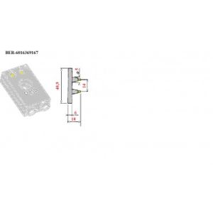 CONTACT, FAA156BF1 + SHUNT,F0156CK4