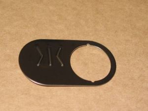 CHICKLET - FOR GEN 2 PREMIER, S/S BLACK BACKROUND W/O BRAILLE   (MRK DC ON L/H)
