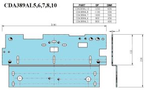 HANGER TECHNA LANDING DOOR CENTRAL OPENING SF-NF-TRF OP800