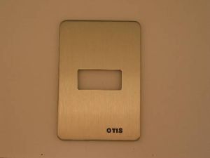 FACE PLATE - FOR SINGLE HALL PUSH BUTTON TYPE 7069J