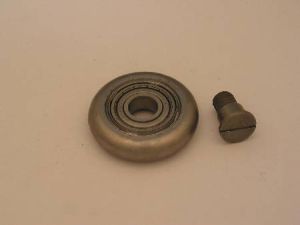 ROLLER - STEEL, CONVEXED, 50MM DIA, 11MM WIDE, FOR SUSPENSION TYPE B (M12)