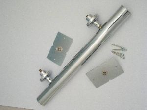 HANDRAIL - CHROME, 525MM LONG, 2 FIXINGS LUGS