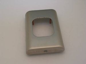 FACE PLATE FOR FIREMAN & ICU BOX - 4 STUDS, BRUSHED S/S, OTIS2000 & GEN2