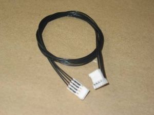 CONNECTOR - WAGO, INC. CABLE, 4WAY, 1 STRAIGHT, 1 ANGLES, 650MM LONG