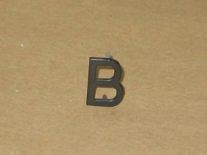 INSERT - FOR TEMPO/SUB TYPE PUSH BUTTON, BLACK, LEGEND (B)