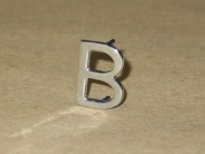 INSERT - FOR TEMPO/SUB TYPE PUSH BUTTON, CHROME, LEGEND (B)