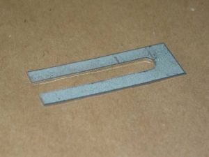 SHIM FOR DOOR SPUDS FOR TECHNA LANDING DOORS AND D2200 CAR DOORS