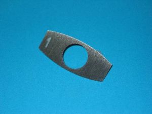 CHICKLET - VR TYPE, FOR OTIS2000 & GEN2, BLACK, WITH BACK LIGHTING (MRK 1 ON L/H)