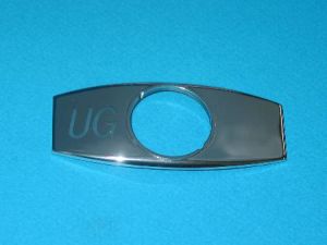 CHICKLET - CHROME, S/S, W/O BRAILLE (MRK UG ON L/H) *SPECIAL