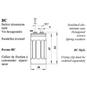 CAPACITOR 250MF 250V