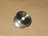 PUSH BUTTON - TYPE LEM, VR, SATIN, S/S, WHITE NON-ILLUM.