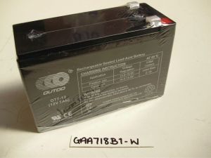 BATTERY 12V 7AH L=151 B=65 H=100