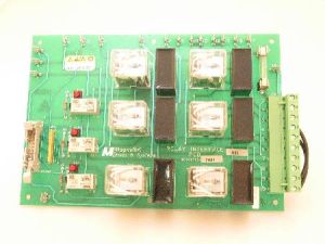 PCB RELAY INTERFACE BOARD, FOR CONTROLLER TYPES E311M/E411M/ E311MV /E411MV
