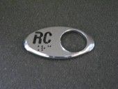 CHICKLET - FOR GEN 2, OVAL, CHROME MIRROR,  W/BRAILLE (MRK RC ON L/H)