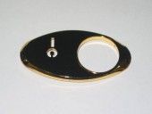CHICKLET - FOR GEN 2, OVAL, MIRROR GOLD,  WITHOUT BRAILLE (MRK IO / KEYSWITCH SYMBOL ON L/H)