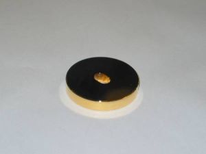 SPACER - FOR HANDRAIL TYPE ONDA/VENTO, MIRROR GOLD FINISH