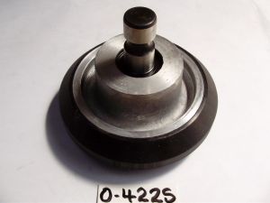 GUIDE ROLLER WITH AXLE SHAFT SOFT POLY.
