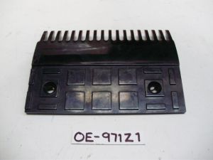 COMB PLATE 6 18 TEETH 453Z1 BLACK PLASTIC