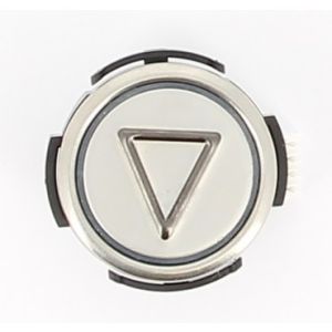 BUTTON RT42WG HCR LED BLUE 'DESCEND.'