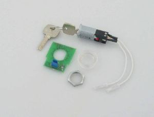 KEYSWITCH - CHROME, FOR INDEPENDENT SERVICE CONTROL (ISC) FOR GEN2