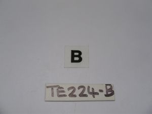 PUSH PRESSEL SYMBOL B" "